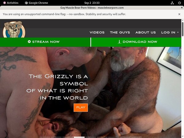 Musclebearporn Vendo Page