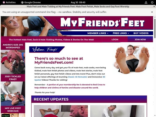 Myfriendsfeet.com Trial Pass Myfriendsfeet.com Trial Pass