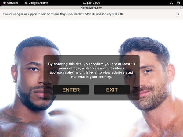Naked Sword Free Trial Code