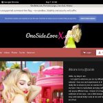 OneSideLove Password Login