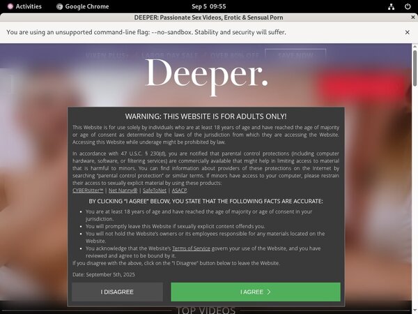 Pass For Deeper