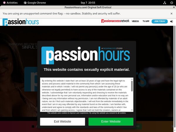 Passionhours.com Search