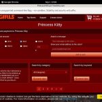 Princess Kitty With Credit Card