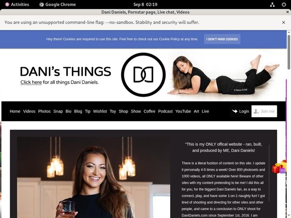 Promo DaniDaniels Free Trial