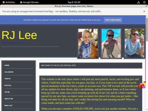 RJLee Limited Sale