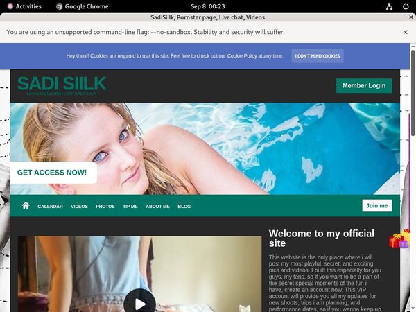 Sign Up For SadiSiilk