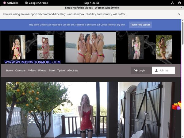 Sign Up For WomenWhoSmoke