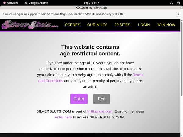 Silversluts Free Site