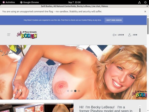 Softbodies.com Get Trial Membership
