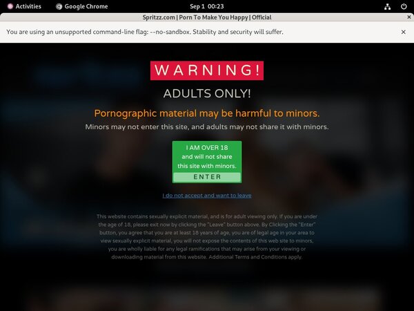 Spritzz.com Account Password