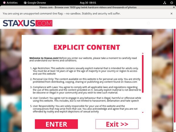 Staxus Using Paypal