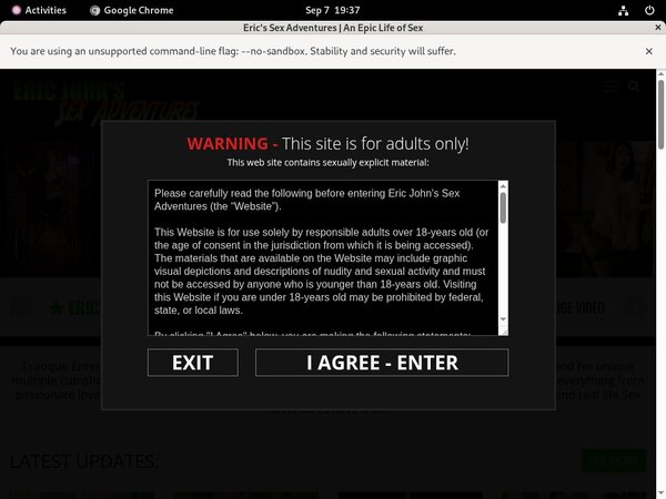 Subscribe To Eric Johns Adventures