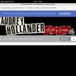 Theaudreyhollander.com ????
