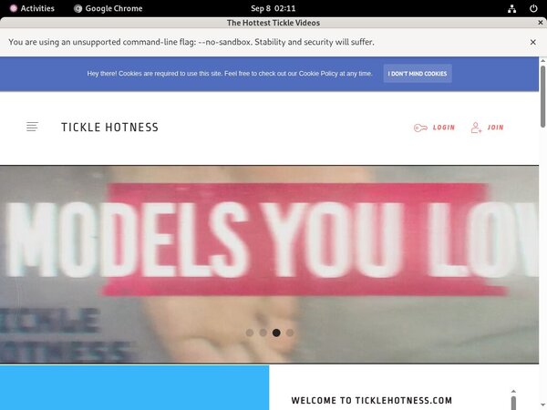 Ticklehotness.com Filme