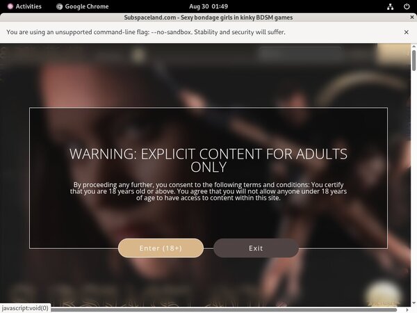 Trial Account Subspace Land