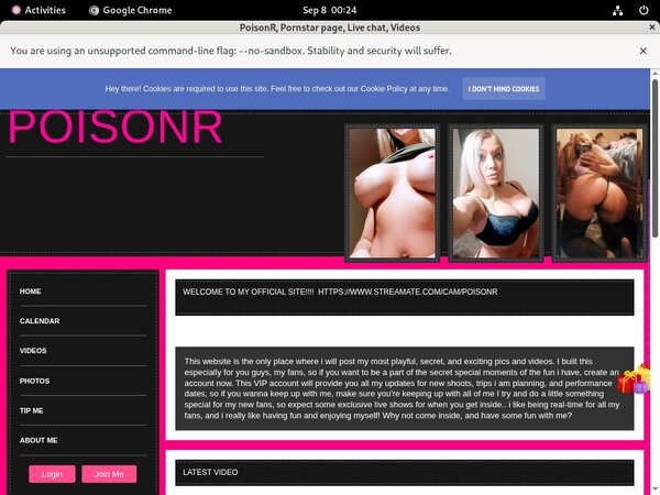 Trial Poisonr.modelcentro.com Account
