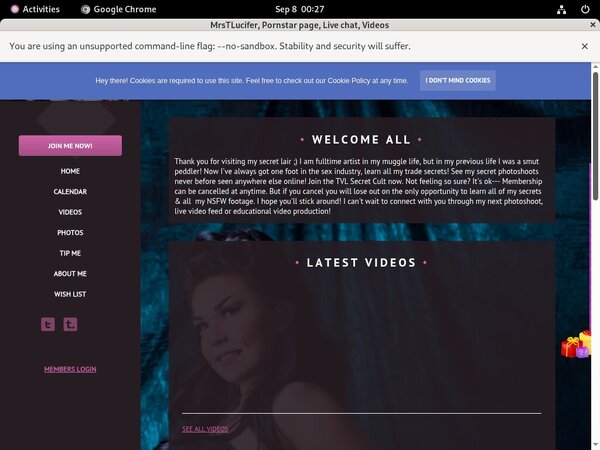 Trixievonlucifer.modelcentro.com Cheaper