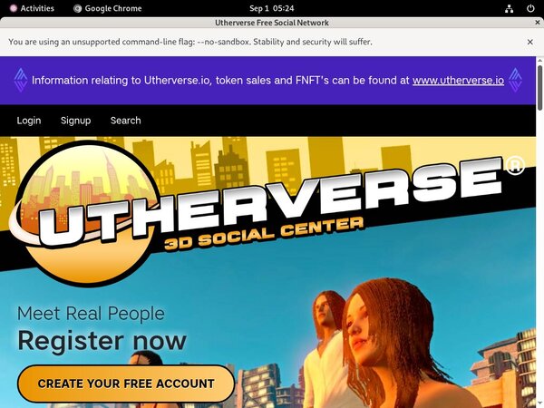 Try Utherverse Free