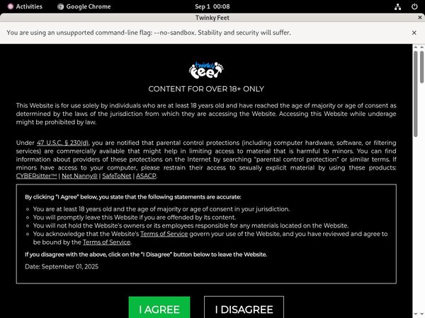 Twinkyfeet.com Latest