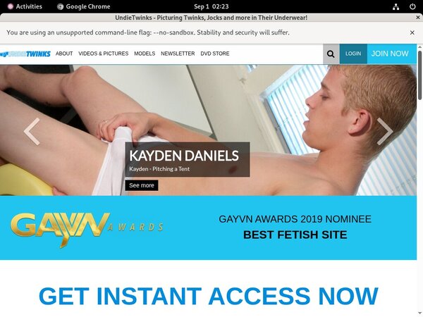 Undietwinks Free Acc