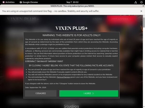 Vixen Plus Checkout Page Vixen Plus Checkout Page