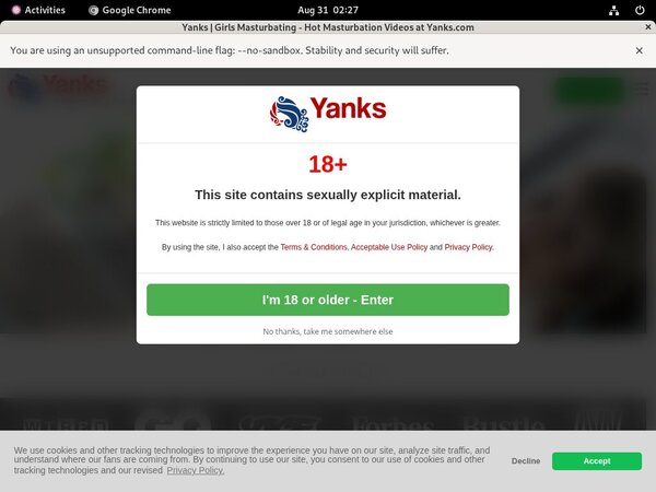 Yanks.com Hacked Account Yanks.com Hacked Account
