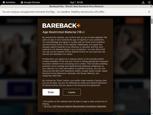 Discount Membership Bareback Plus