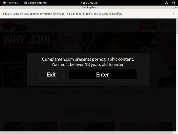 Men Pig Cum Day Trial