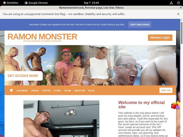 Ramonmonstercock.com Payment