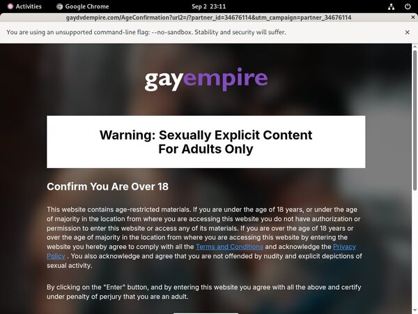 Gay Empire Discount 50%