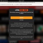 Latina Fuck Tour Accounts For Free