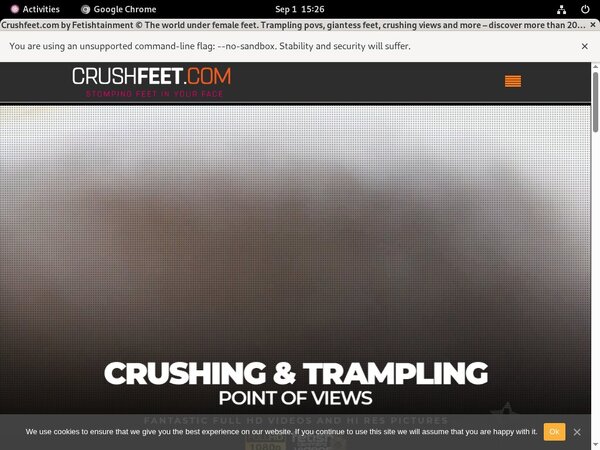 Crush Feet Trial Free